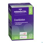 Packshot Mannavital Cranbioton V-caps 60