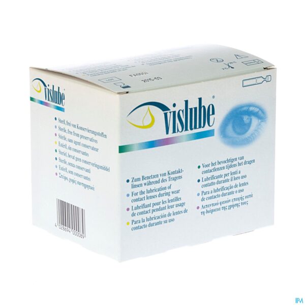 Packshot Vislube Uni-dosis Ster 60x0,3ml