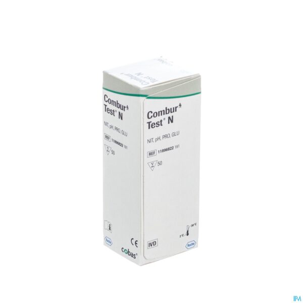Packshot Combur 4 Test N Strips 50 11896822252