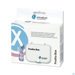 Packshot Miradent Protho Box Met Borstel Tandprothese