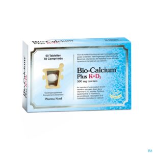 Packshot Bio-Calcium Plus K+D3 60 Tabl