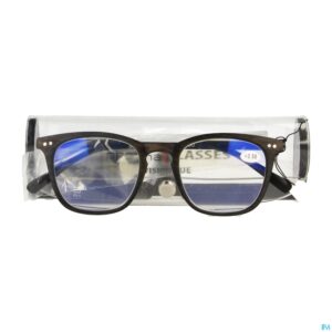 Packshot Pharmaglasses Visionblue Pc02 Leesbril +3.50 Brown