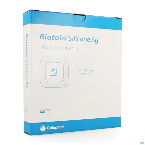 Packshot Biatain Silicone Ag 10cmx10cm 5 39637