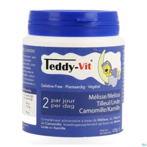 Packshot Teddy Vit Melissa + Linde + Kamille Beertjes 50