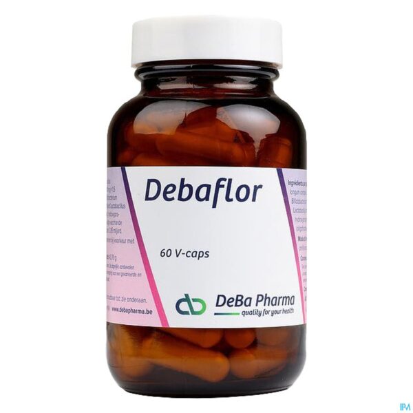 Packshot Debaflor Caps 60 Deba