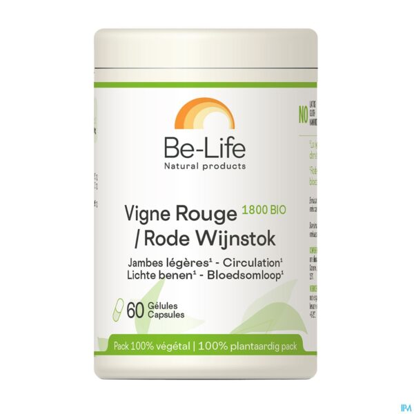 Packshot Rode Wijnstok 1800 Be Life Bio Pot Gel 60 Packshot Rode Wijnstok 1800 Be Life Bio Pot Gel 60