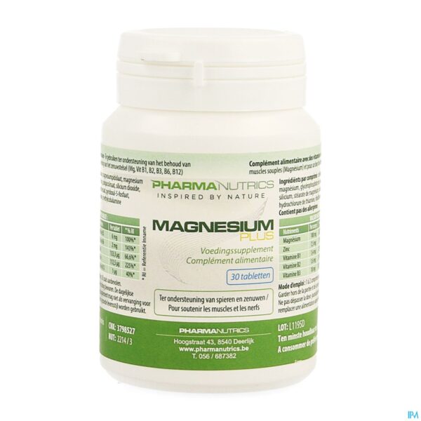 Packshot Magnesium Plus Comp 30 Pharmanutrics