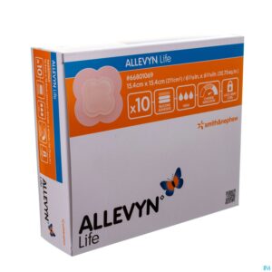 Packshot Allevyn Life Verb 15,4x15,4cm 10 66801069