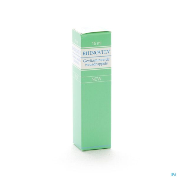 Packshot Rhinovita New Neusdruppels 15ml