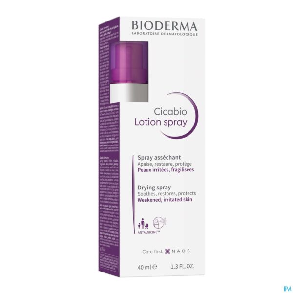 Packshot Bioderma Cicabio Lotion Herstellende Spray 40ml Packshot Bioderma Cicabio Lotion Herstellende Spray 40ml