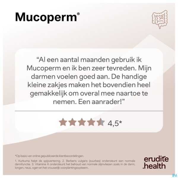 Lifestyle_image Mucoperm 60 ZAKJES 240G
