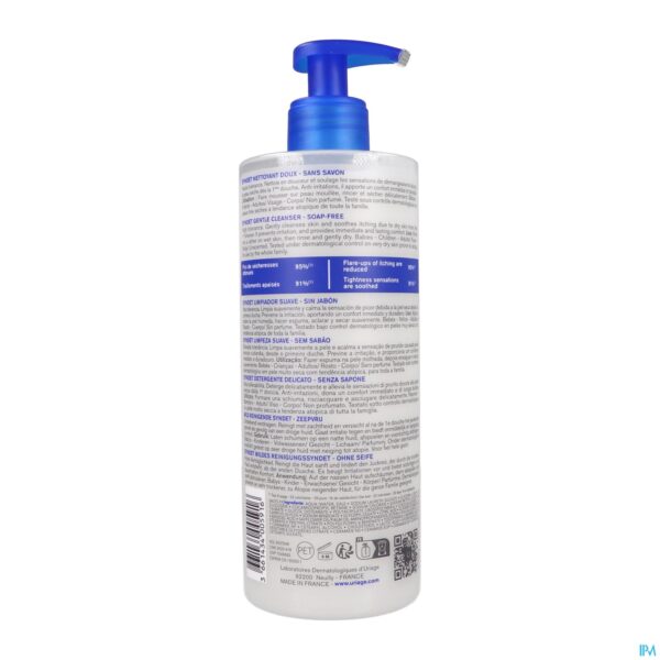Packshot Uriage Xemose Syndet Milde Reiniging Emulsie 500ml