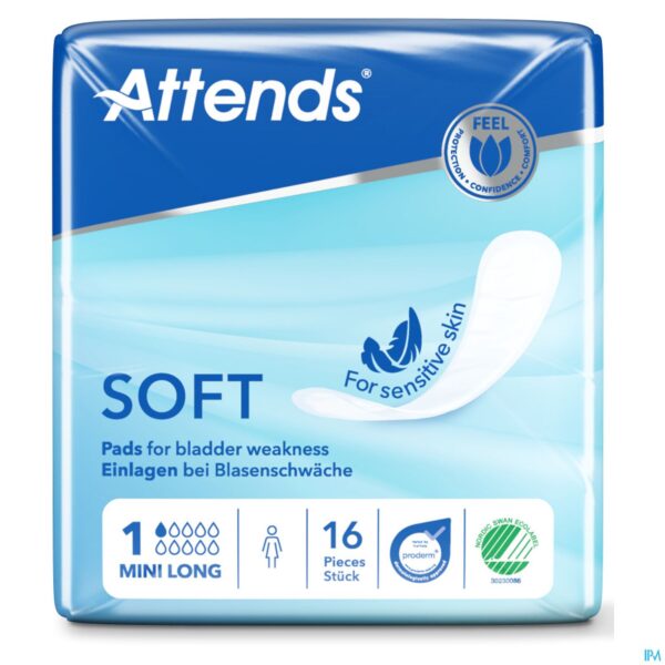 Packshot Attends Soft 1 Mini Long Inleg Anatom. 1x16