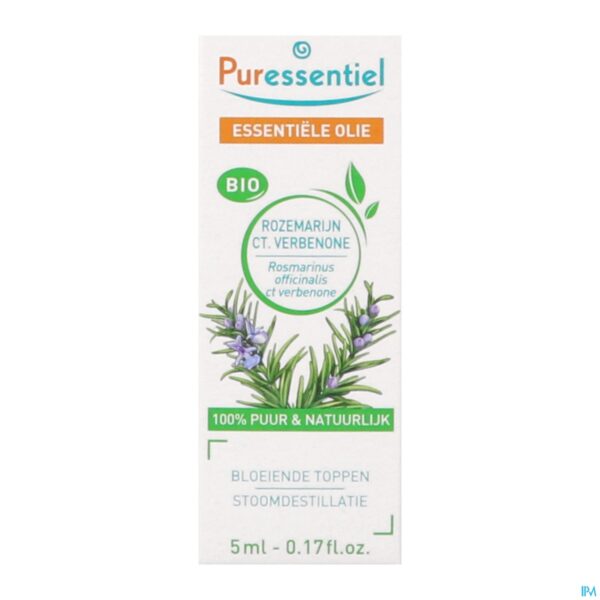 Packshot Puressentiel Eo Rozemarijn Verbena Bio5ml