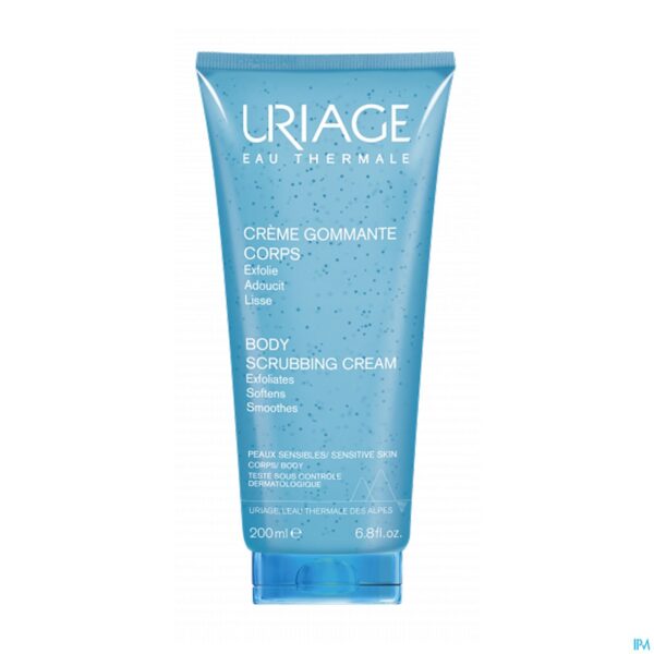 Packshot Uriage Creme Gommante Corps 200ml