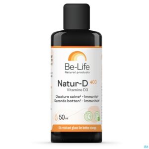 Packshot Natur-d 400 Be Life Druppels 50ml