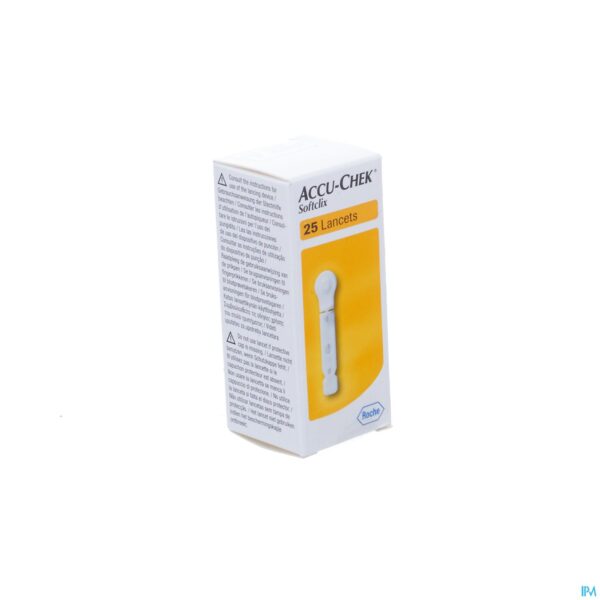Packshot Accu Chek Softclix Lancet 25 3307492001