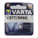 Packshot Varta Baterij V377