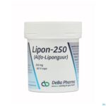Packshot Lipon Caps 60x250mg Deba