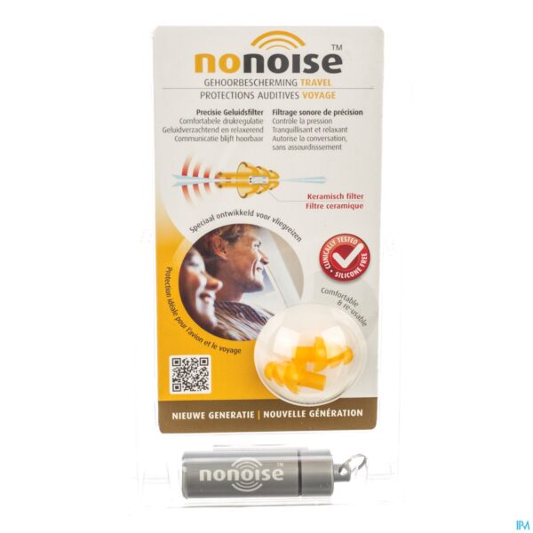 Packshot Nonoise Gehoorbescherming Reizen