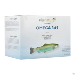 Packshot Via Natura Omega 3-6-9 Maxi Softcaps 160