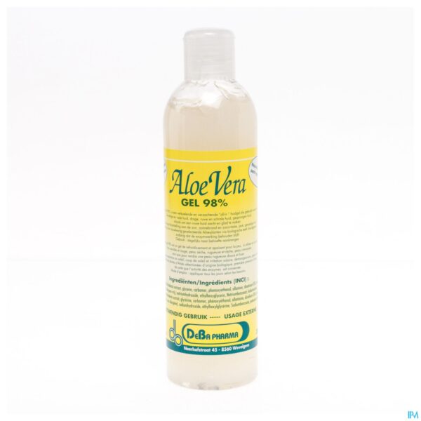 Packshot Aloe Vera Gel 98% Nf 300ml Deba