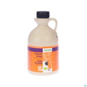 Packshot Mannavita Ahornsiroop Graad C 1l