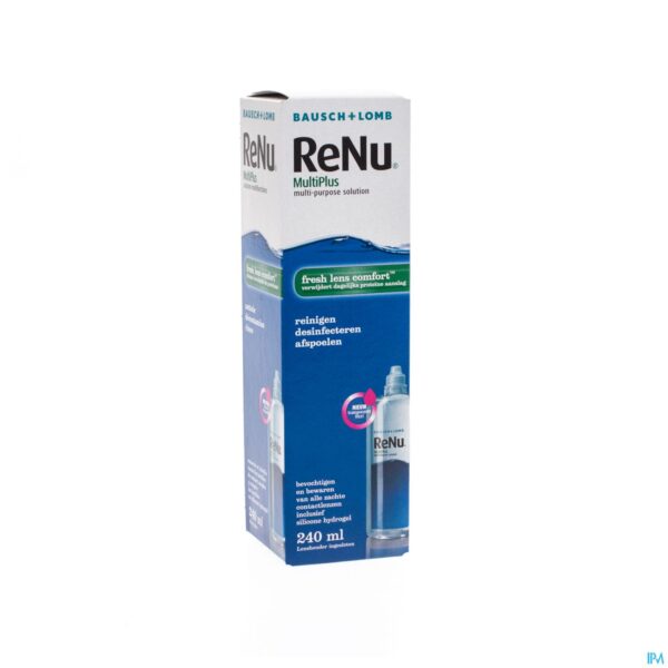Packshot Bausch+lomb Renu Multiplus 240ml Packshot Bausch+lomb Renu Multiplus 240ml