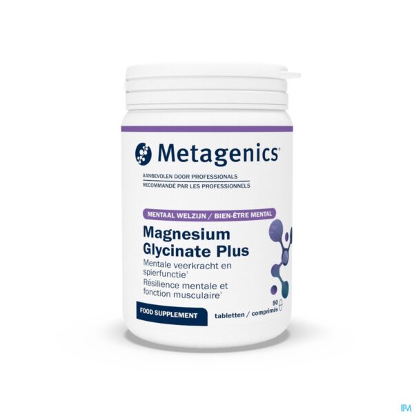 Packshot Magnesium Glycinate+ Pot Tabl 90 6872 Metagenics