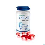 Productshot Soria Neptune Krill Oil 500mg Pot Parels 60