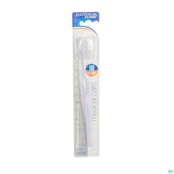 Packshot Elgydium Clinic Tandenb 15/100