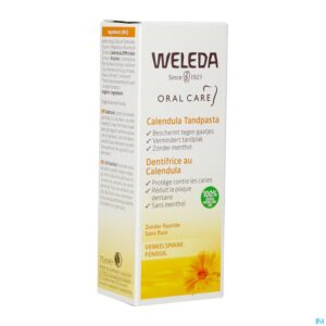Packshot Weleda Tandpasta Calendula 75ml