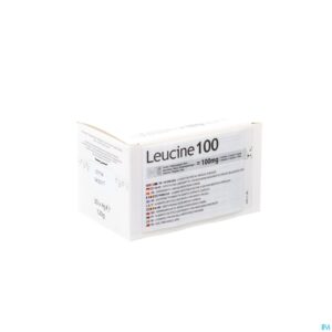 Packshot Leucine 100 Pdr Zakje 30x4g