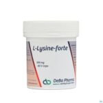 Packshot l-lysine Forte Caps 60 Deba