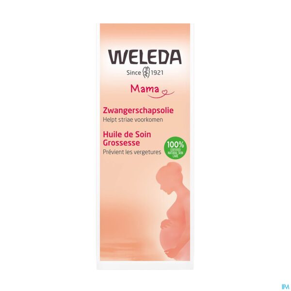 Packshot Weleda Zwangerschapsolie 100ml Packshot Weleda Zwangerschapsolie 100ml