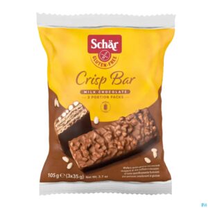 Packshot Schar Crisp Bar 4x35g 3208 Revogan