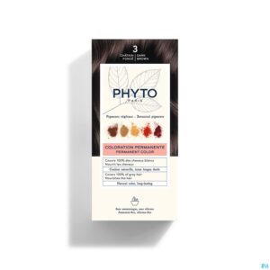 Packshot Phytocolor 3 Chatain Fonce