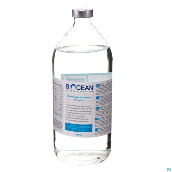 Packshot Biocean Isotonic Quinton Amp 1000ml