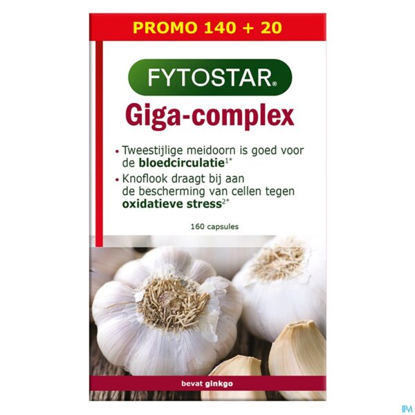 Packshot Fytostar Giga Complex Circulatie Caps 160 Packshot Fytostar Giga Complex Circulatie Caps 160