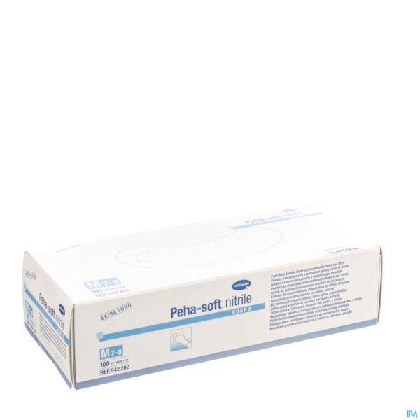 Packshot Peha-soft Nitrile Guard M 100 P/s