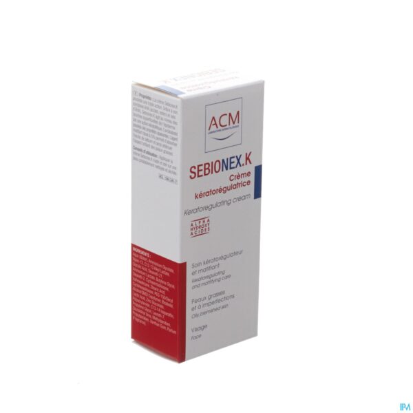 Packshot Sebionex K Creme Tube 40ml