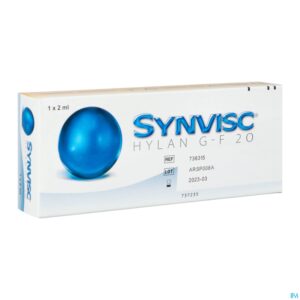 Packshot Synvisc Spuit Voorgevuld 1x2ml