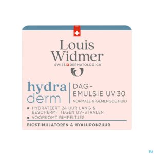 Packshot Widmer Hydraderm Dagemulsie Uv 30 50ml
