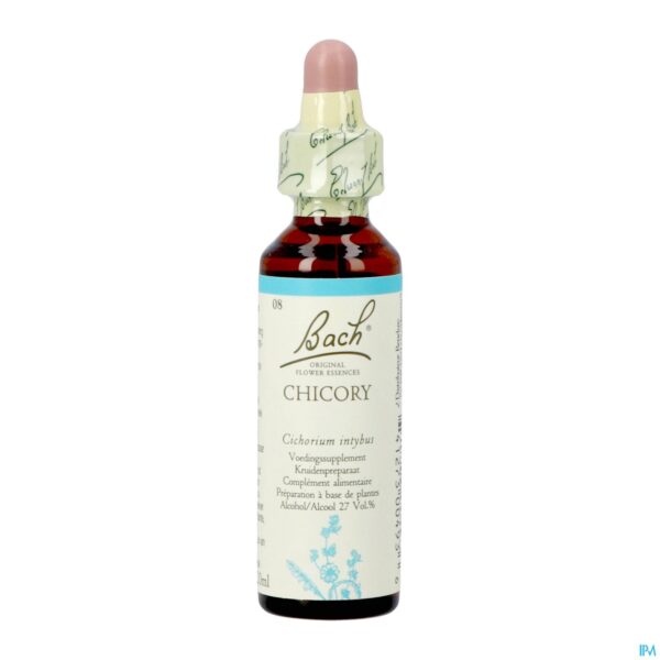 Packshot Bach Flower Remedie 08 Chicory 20ml