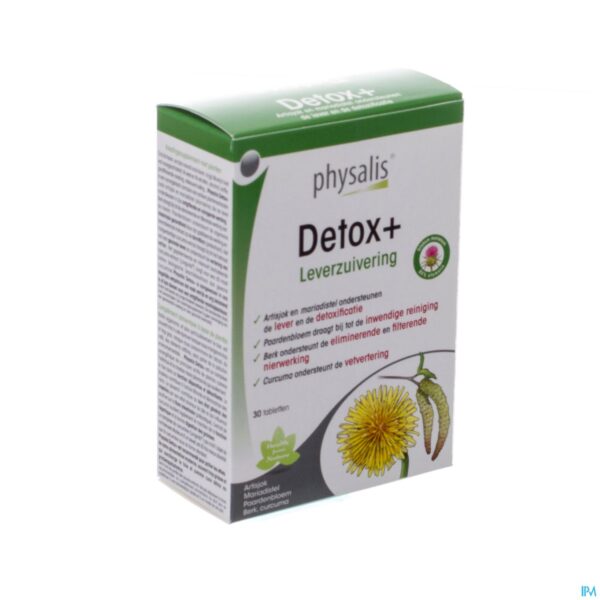 Packshot Physalis Detox+ Comp 30 Packshot Physalis Detox+ Comp 30