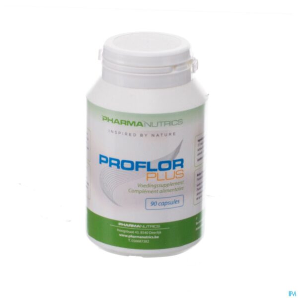 Packshot Proflor Plus V-caps 90 Pharmanutrics