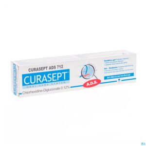 Packshot Curasept Tandp Gel 0,12% Tube 75ml