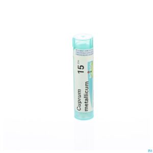 Packshot Cuprum Metallicum 15ch Gr 4g Boiron