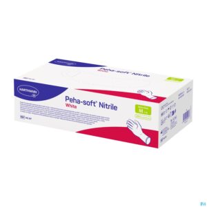 Packshot Peha Soft Handschoen Nitrile Wit Xl 180 9422096