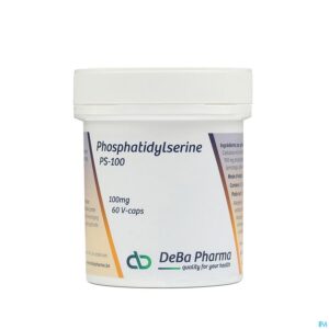 Packshot Phosphatidylerine (ps-100) 100mg V-caps 60 Deba